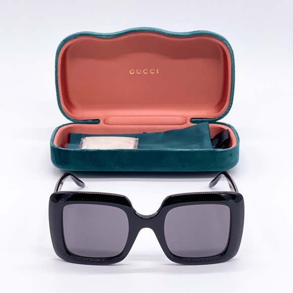 NEW GUCCI GG0896S 001 NEW COLLECTION GUCCI SUNGLASSES GG 0896S FULL PACKAGE - Picture 4 of 12